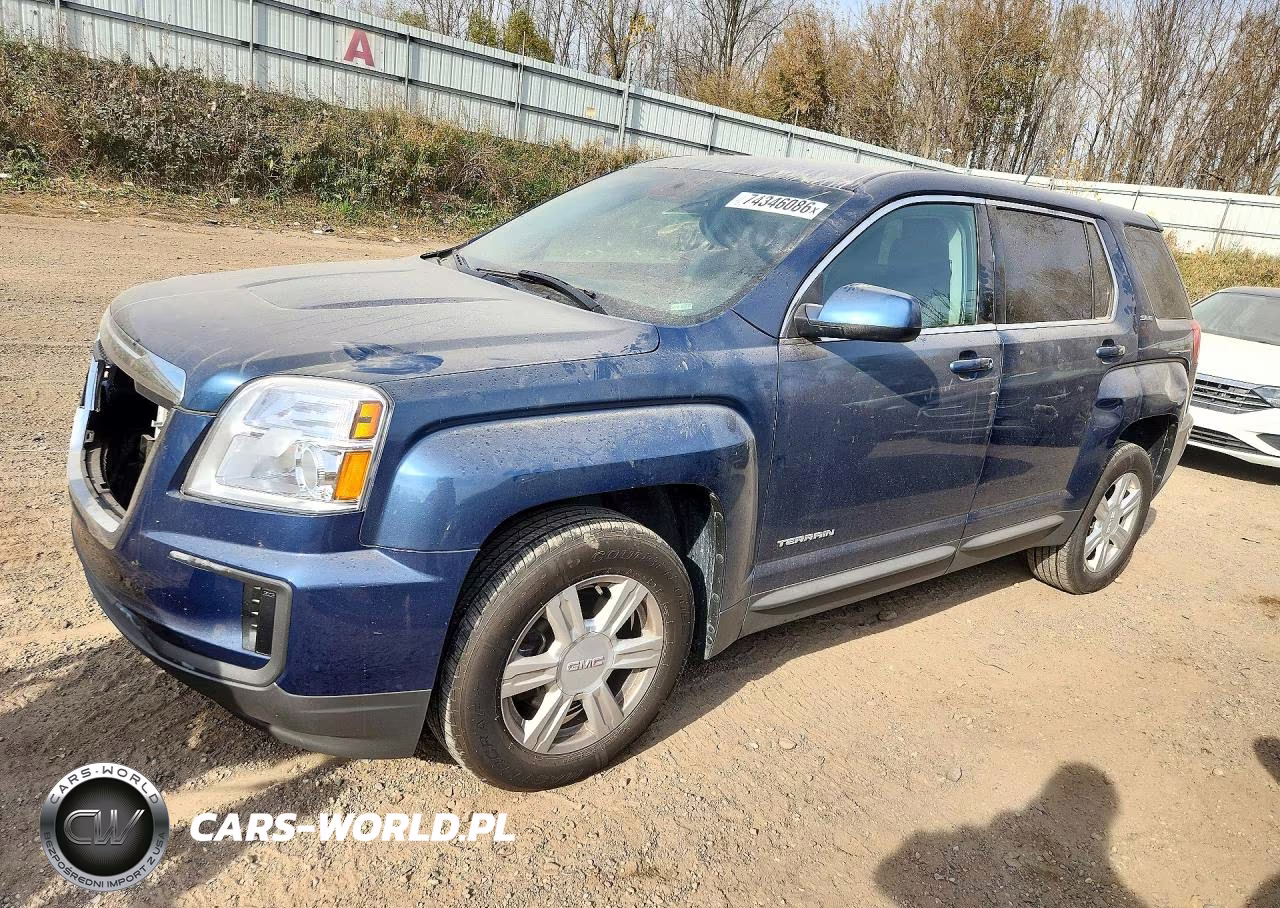 2016 GMC Terrain Sle VIN:2GKFLSEK4G6347442 - 1
