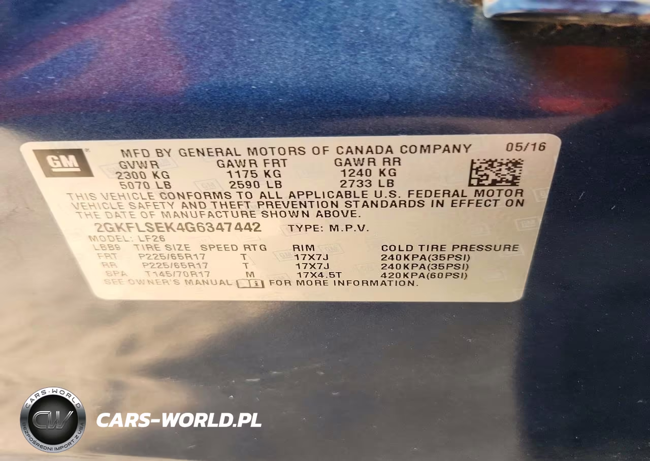 2016 GMC Terrain Sle VIN:2GKFLSEK4G6347442 - 13