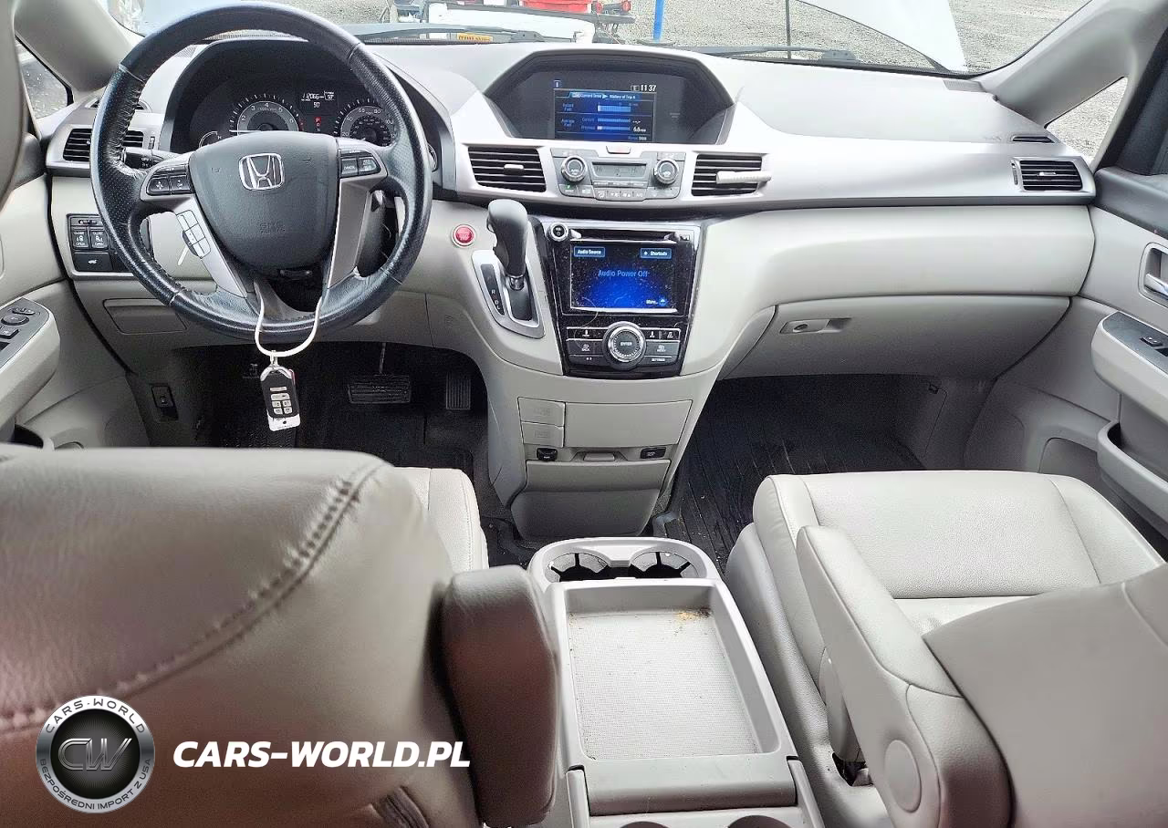 2015 Honda Odyssey Exl VIN:5FNRL5H68FB132115 - 8