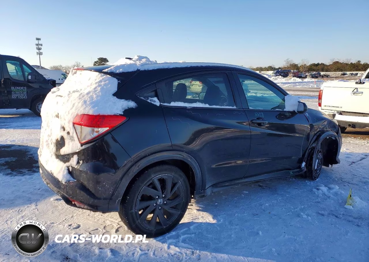 2021 Honda Hr-V Sport VIN:3CZRU6H16MM729032 - 3