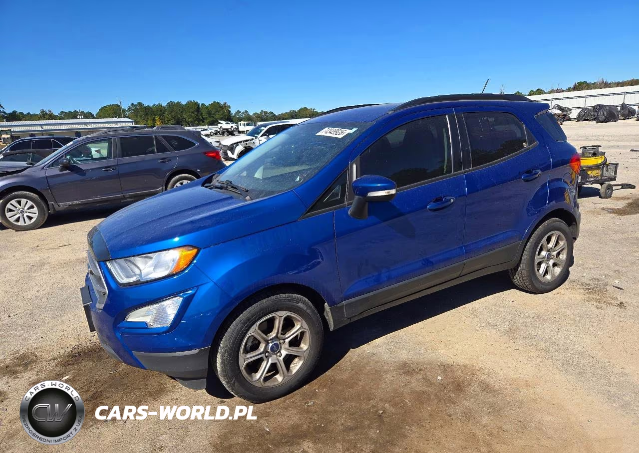 2021 Ford Ecosport Se VIN:MAJ3S2GE0MC437396 - 1