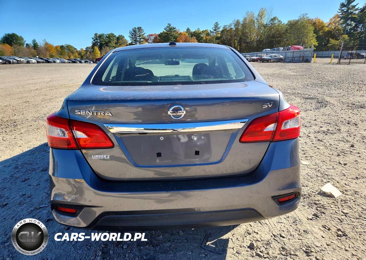 2017 Nissan Sentra Sv VIN:3N1AB7APXHL686391 - 6