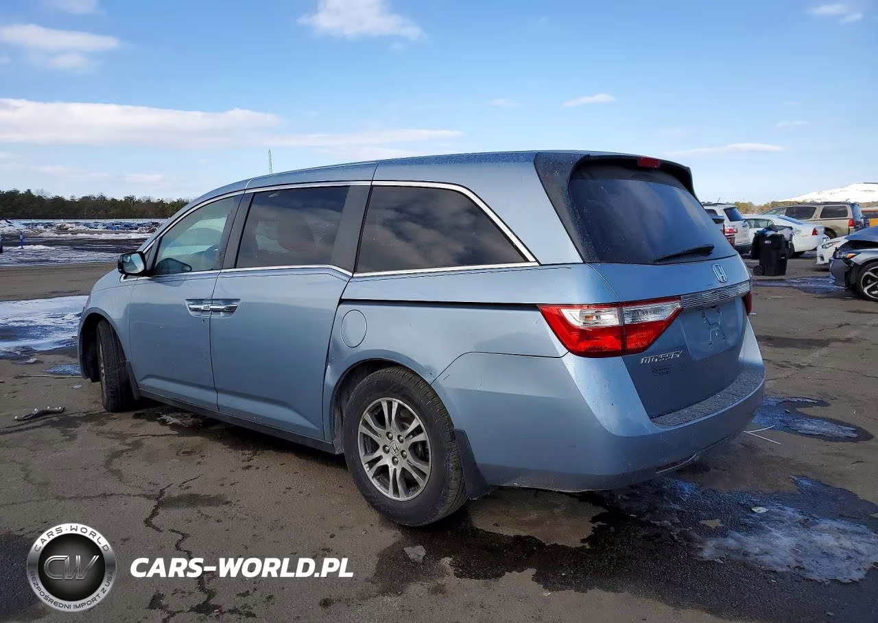 2013 Honda Odyssey Ex VIN:5FNRL5H46DB049813 - 2