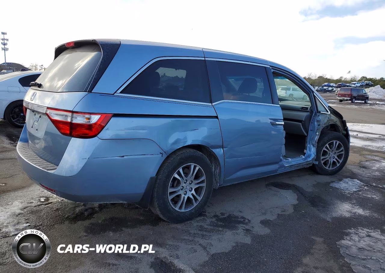 2013 Honda Odyssey Ex VIN:5FNRL5H46DB049813 - 3