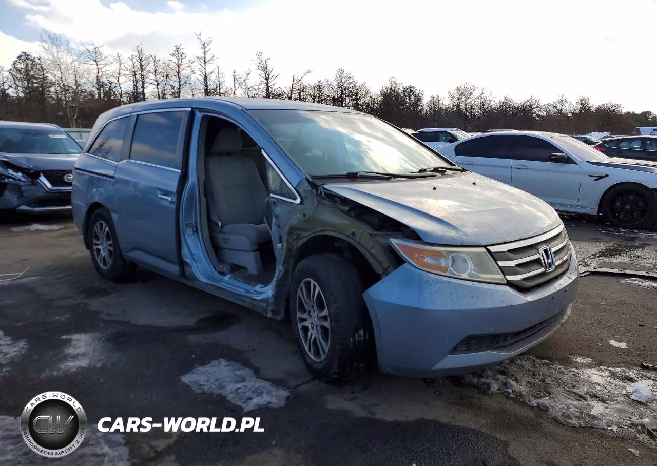 2013 Honda Odyssey Ex VIN:5FNRL5H46DB049813 - 4