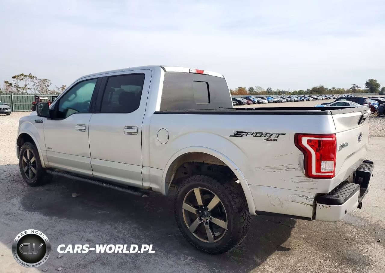 2016 Ford F150 Supercrew VIN:1FTEW1EG6GKE44000 - 2