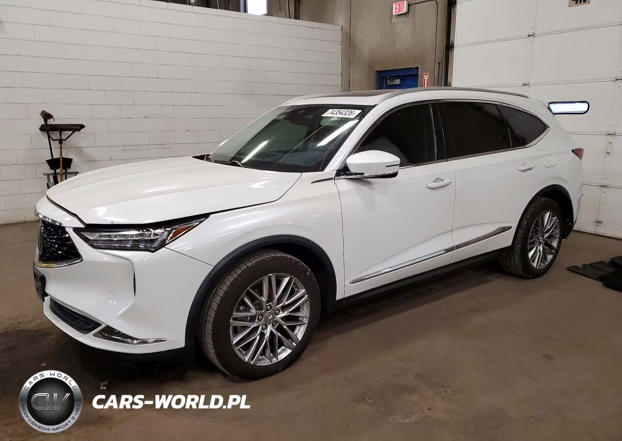 2022 Acura Mdx Advance VIN:5J8YE1H81NL040423 - 1