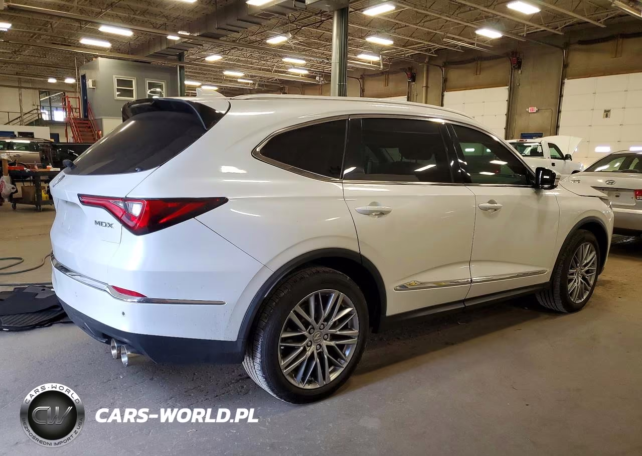 2022 Acura Mdx Advance VIN:5J8YE1H81NL040423 - 3