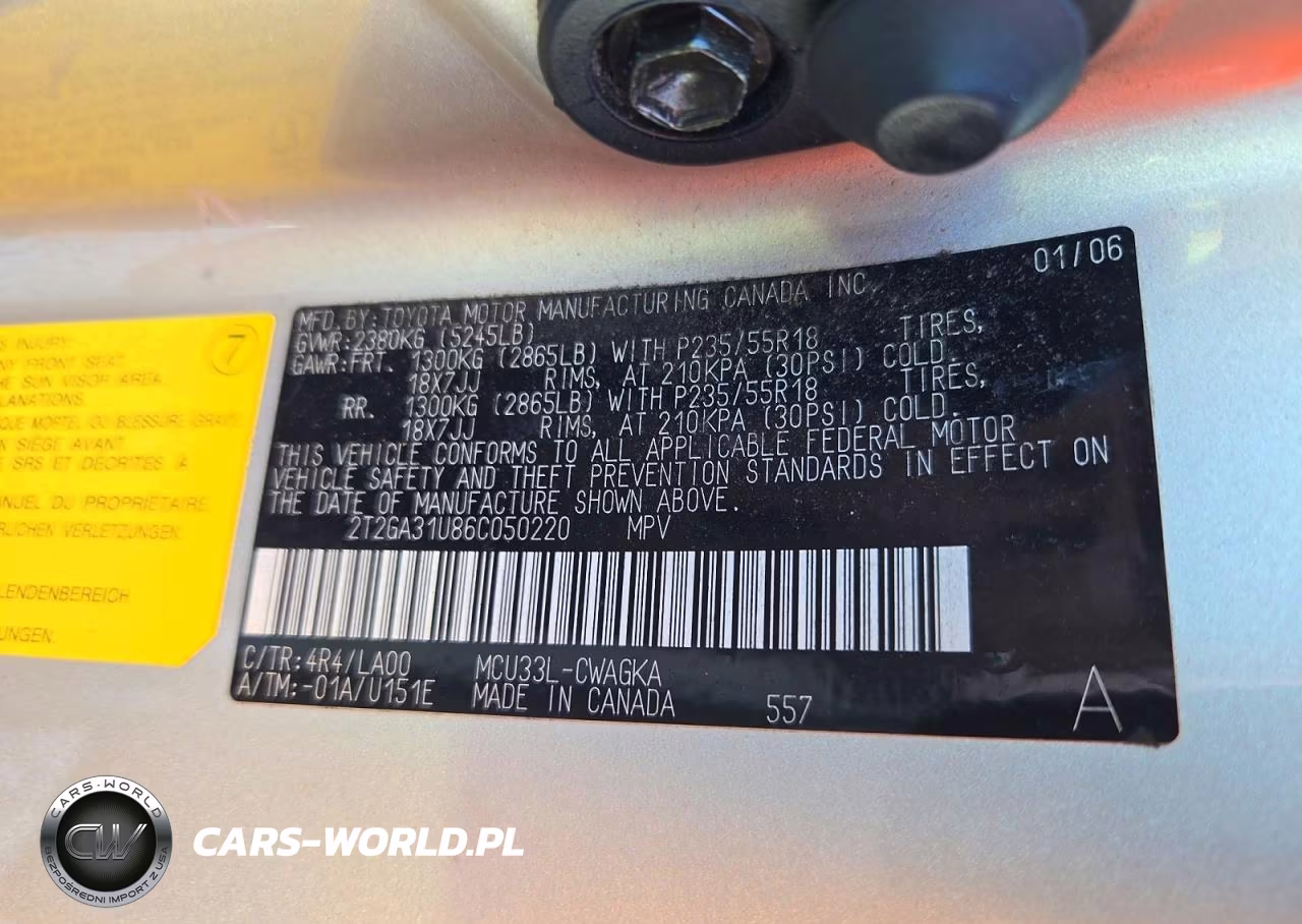 2006 Lexus Rx 330 VIN:2T2GA31U86C050220 - 13