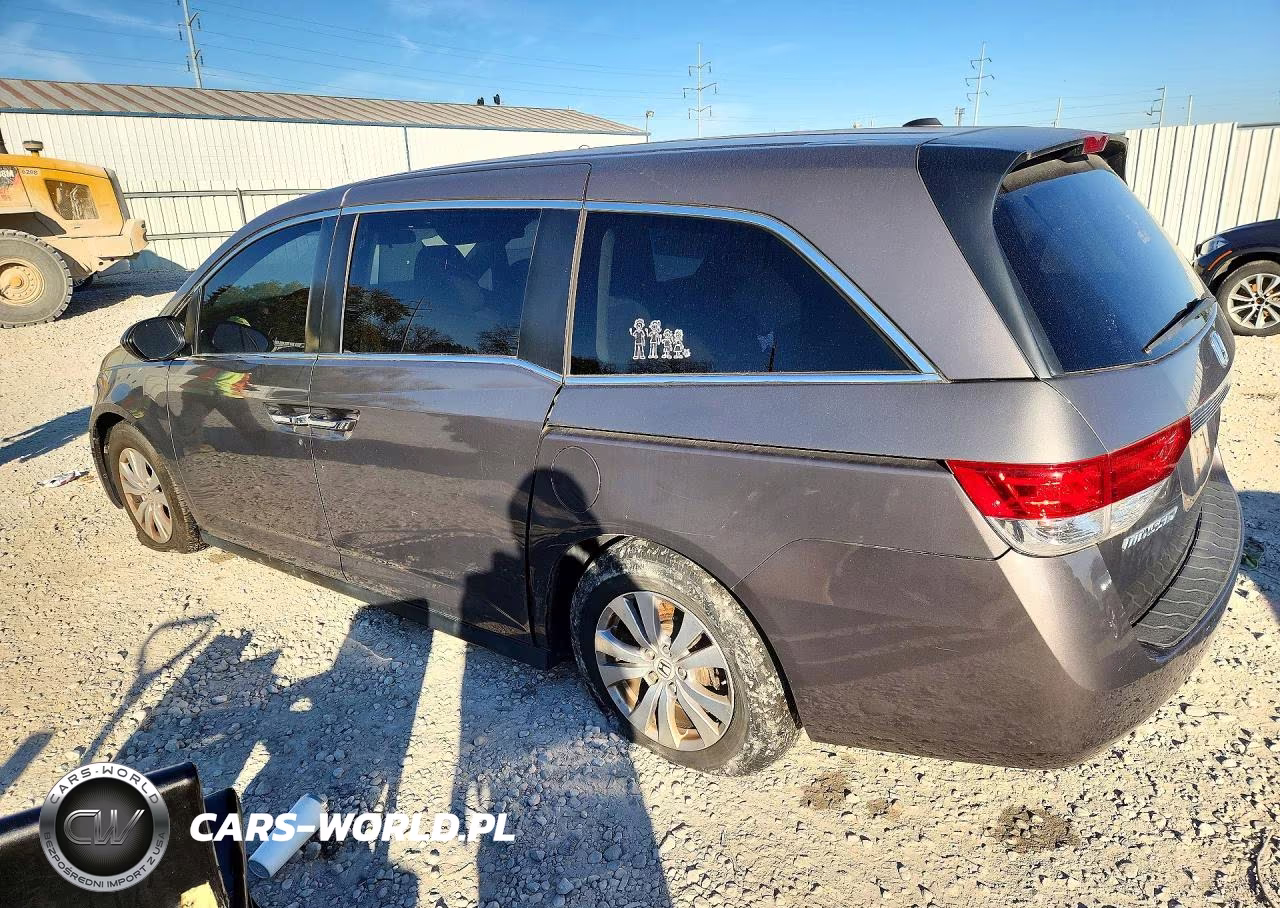 2016 Honda Odyssey Se VIN:5FNRL5H38GB117900 - 2