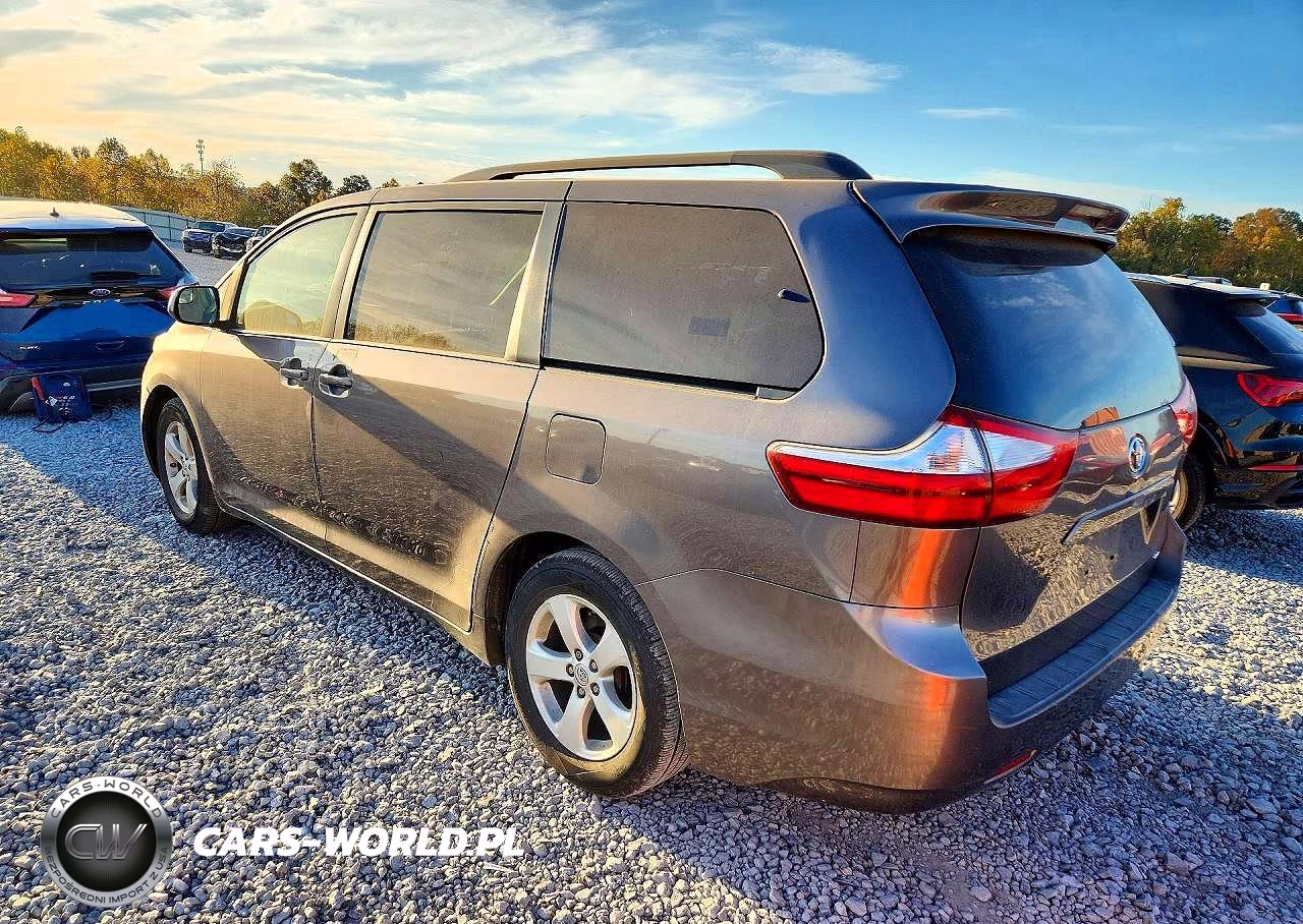 2016 Toyota Sienna Le VIN:5TDKK3DC9GS746706 - 2