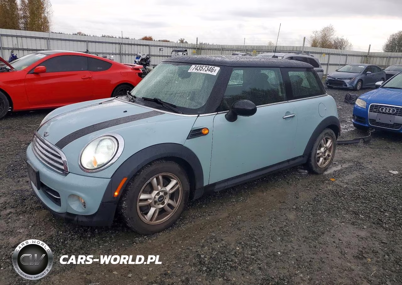 2012 Mini Cooper VIN:WMWSU3C57CT185282 - 1