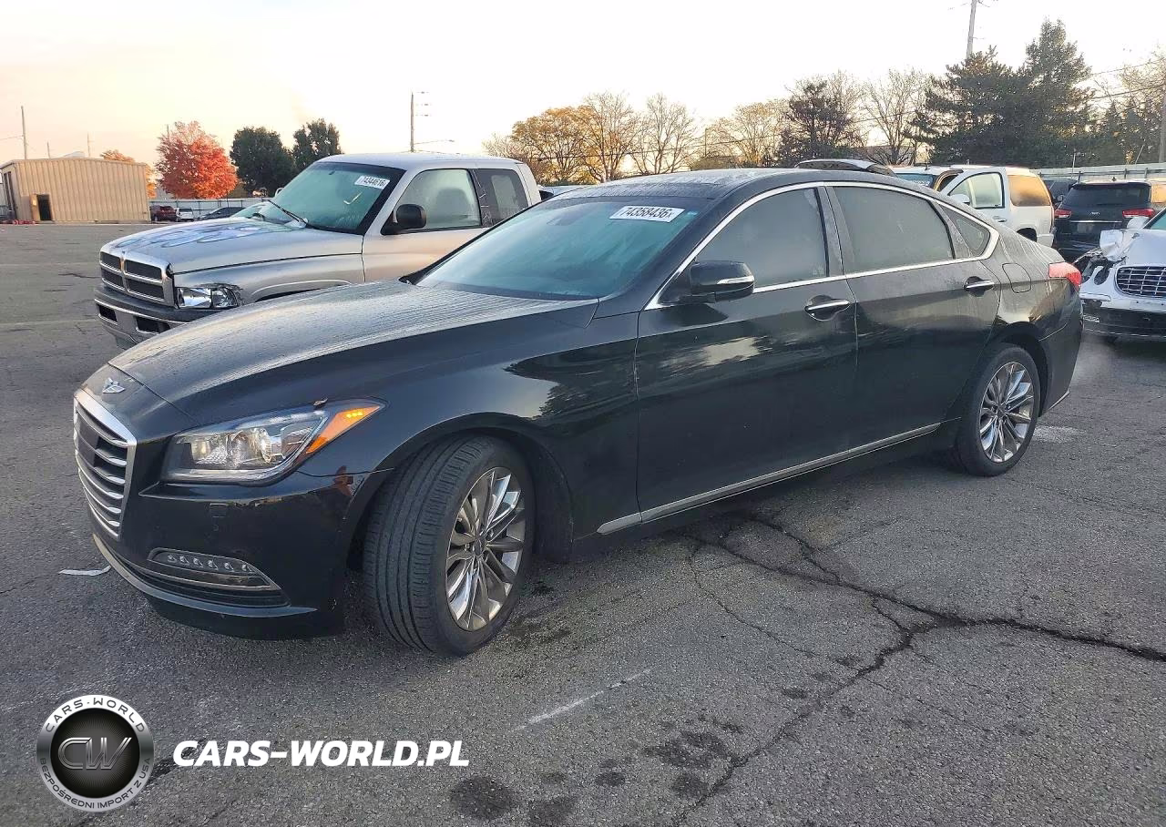 2017 Genesis G80 3.8 VIN:KMHGN4JE5HU192467 - 1