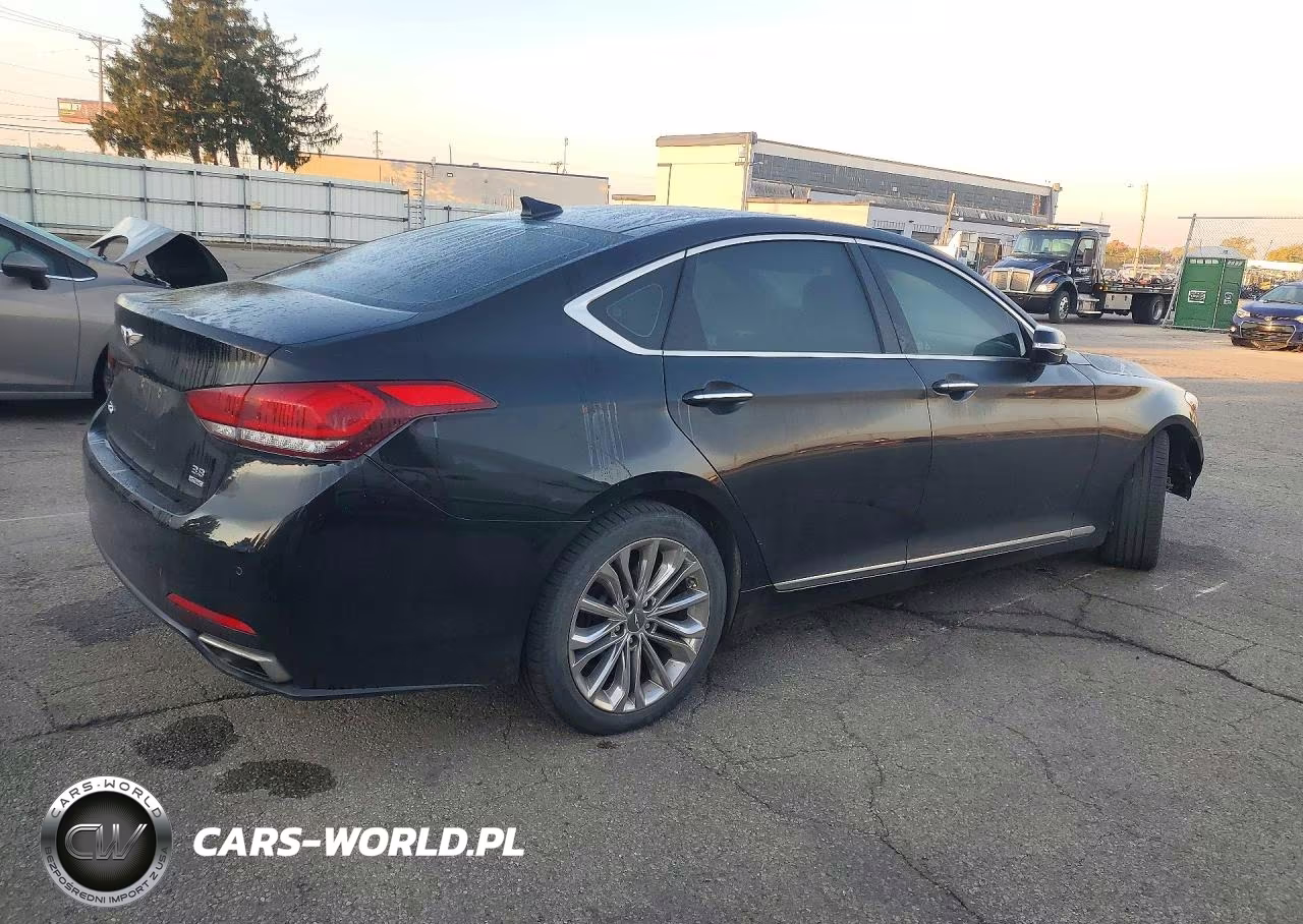 2017 Genesis G80 3.8 VIN:KMHGN4JE5HU192467 - 3