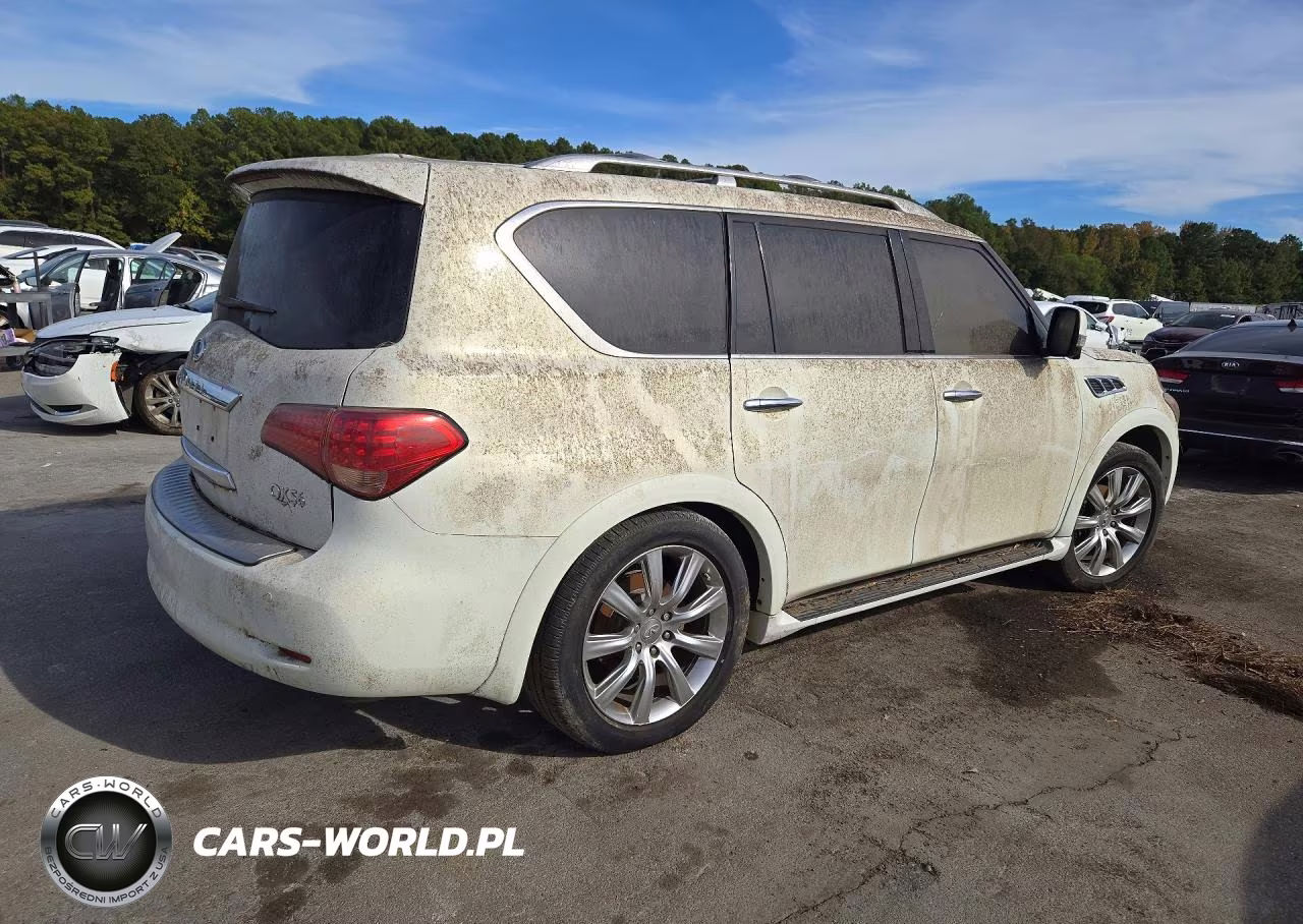 2013 Infiniti Qx56 Base VIN:JN8AZ2NF8D9531181 - 3
