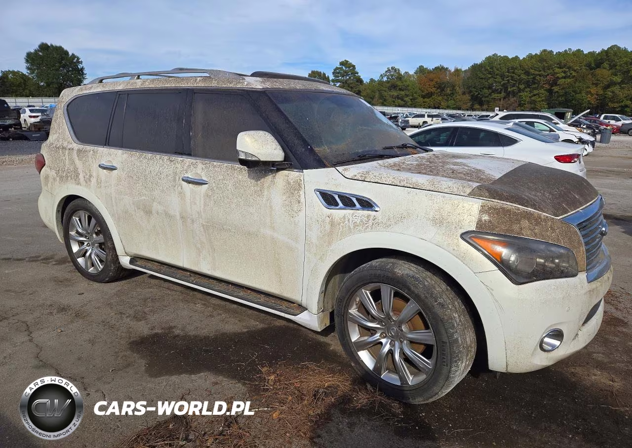 2013 Infiniti Qx56 Base VIN:JN8AZ2NF8D9531181 - 4