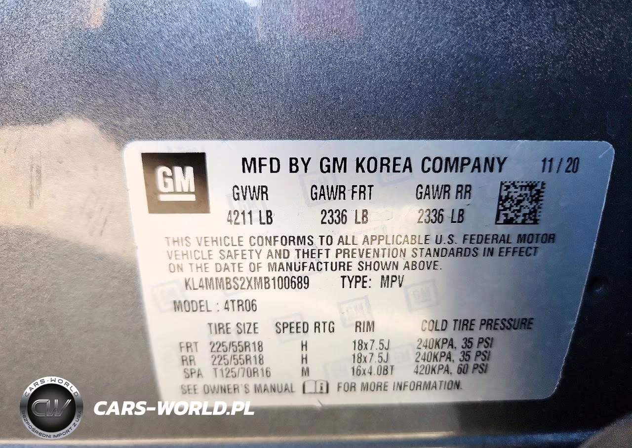 2021 Buick Encore Gx Preferred VIN:KL4MMBS2XMB100689 - 13