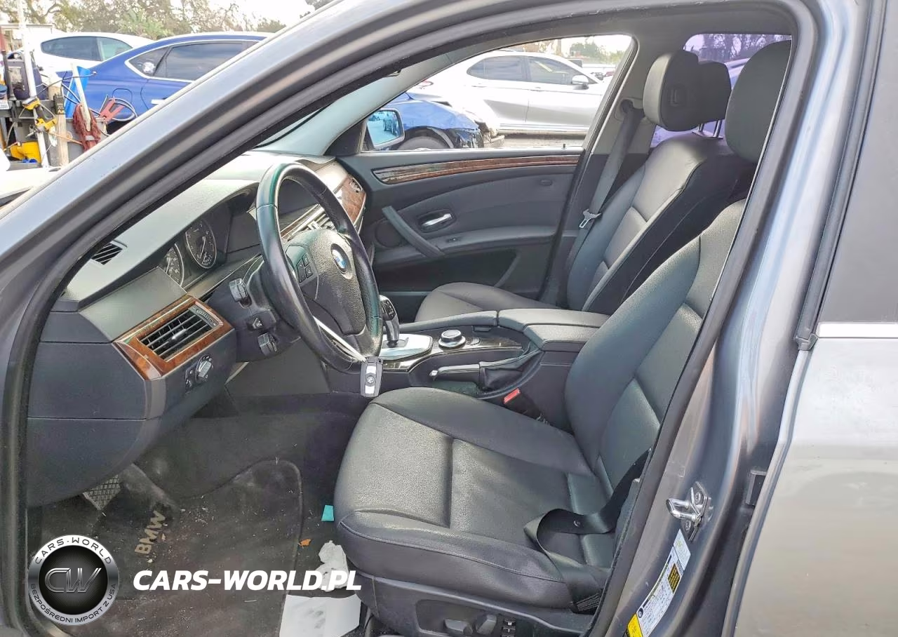 2008 BMW 528 I VIN:WBANU53558C110452 - 7
