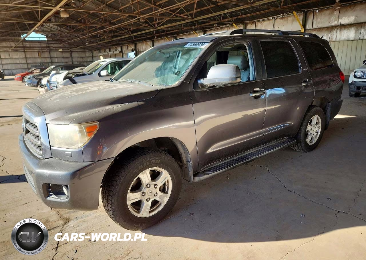 2012 Toyota Sequoia Sr5 VIN:5TDZM5G18CS003589 - 1
