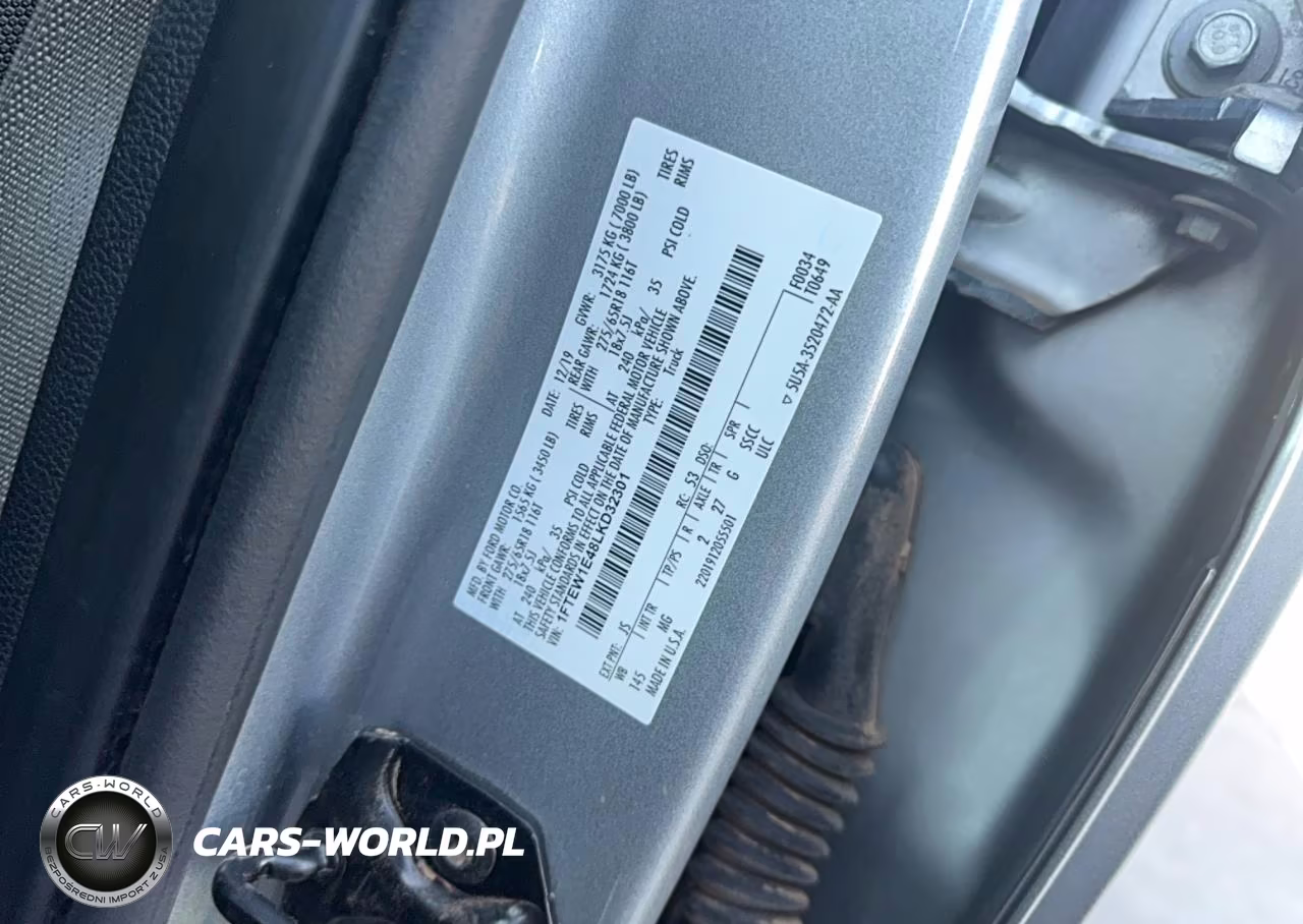 2020 Ford F150 Supercrew VIN:1FTEW1E48LKD32301 - 10