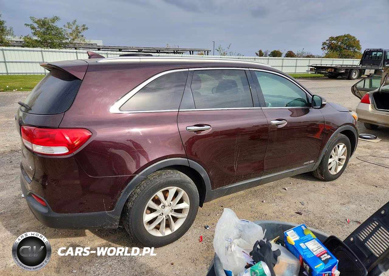 2016 Kia Sorento Lx V6 VIN:5XYPGDA53GG060791 - 3