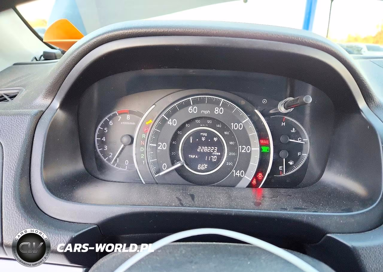 2012 Honda Cr-V Lx VIN:2HKRM3H36CH502482 - 9