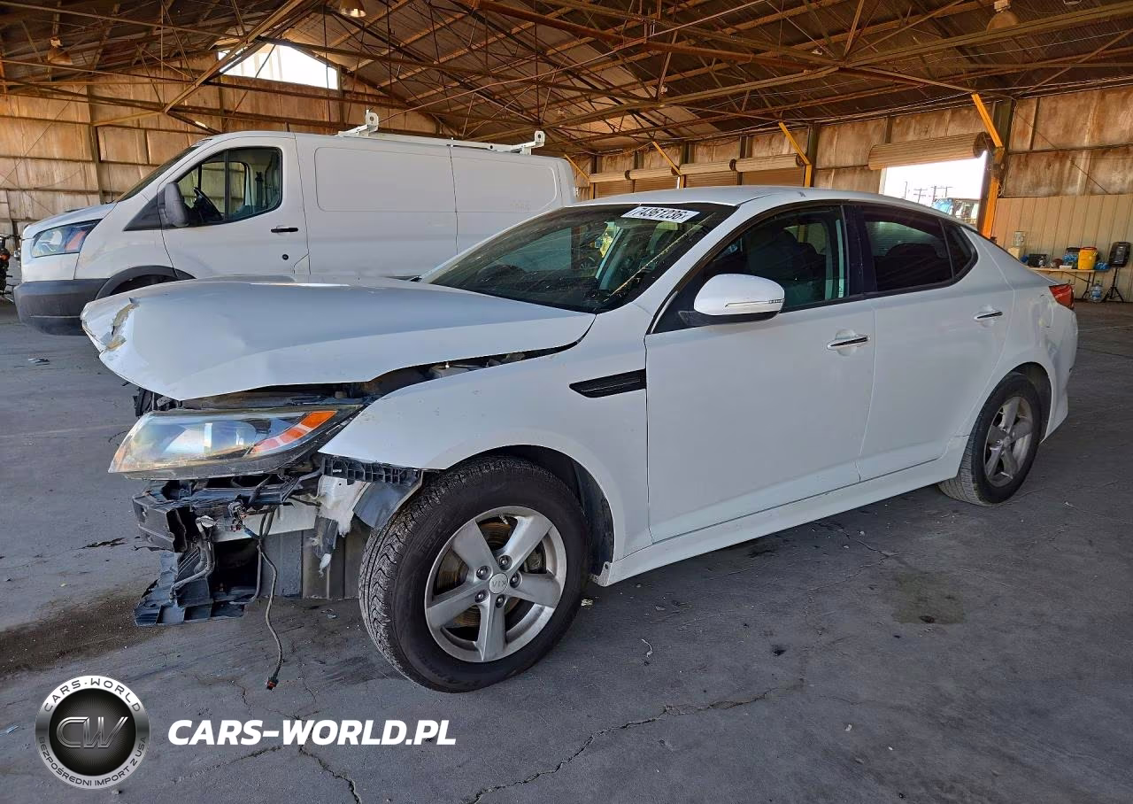 2015 Kia Optima Lx VIN:5XXGM4A79FG383174 - 1