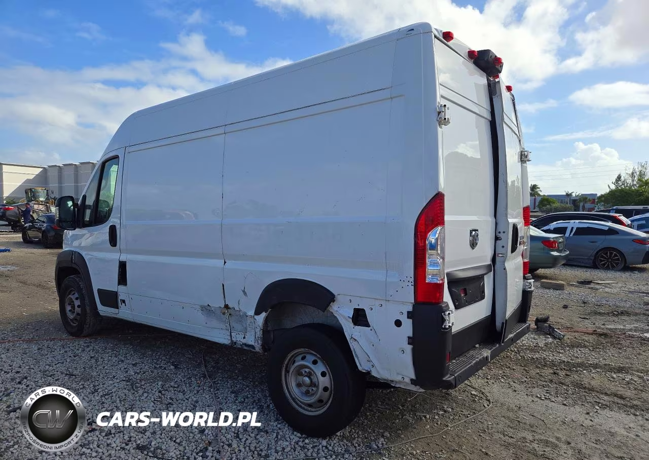 2019 Ram Promaster 1500 High Roof 136 Wb VIN:3C6TRVBG1KE535236 - 2