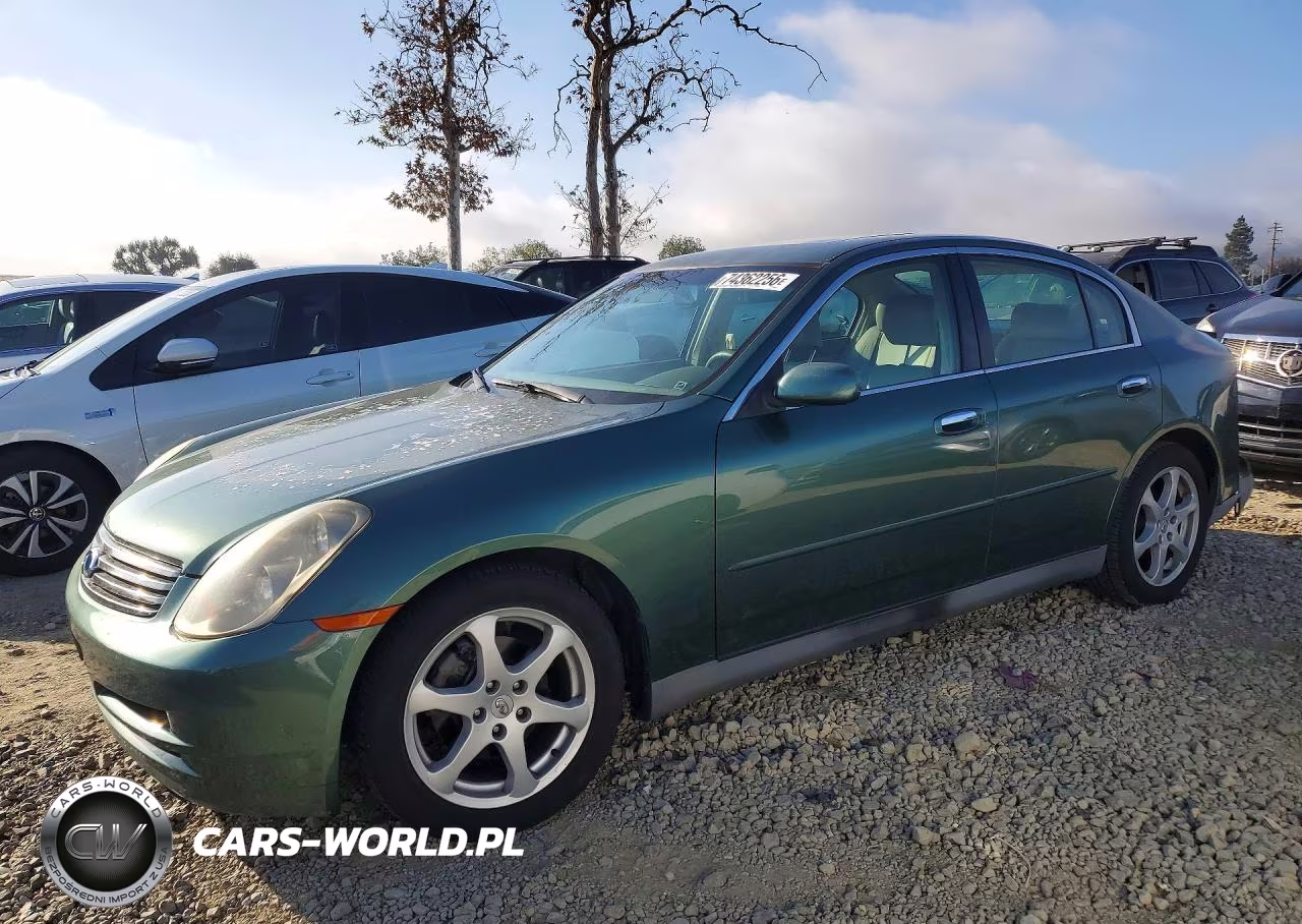 2003 Infiniti G35 Base VIN:JNKCV51E73M004323 - 1