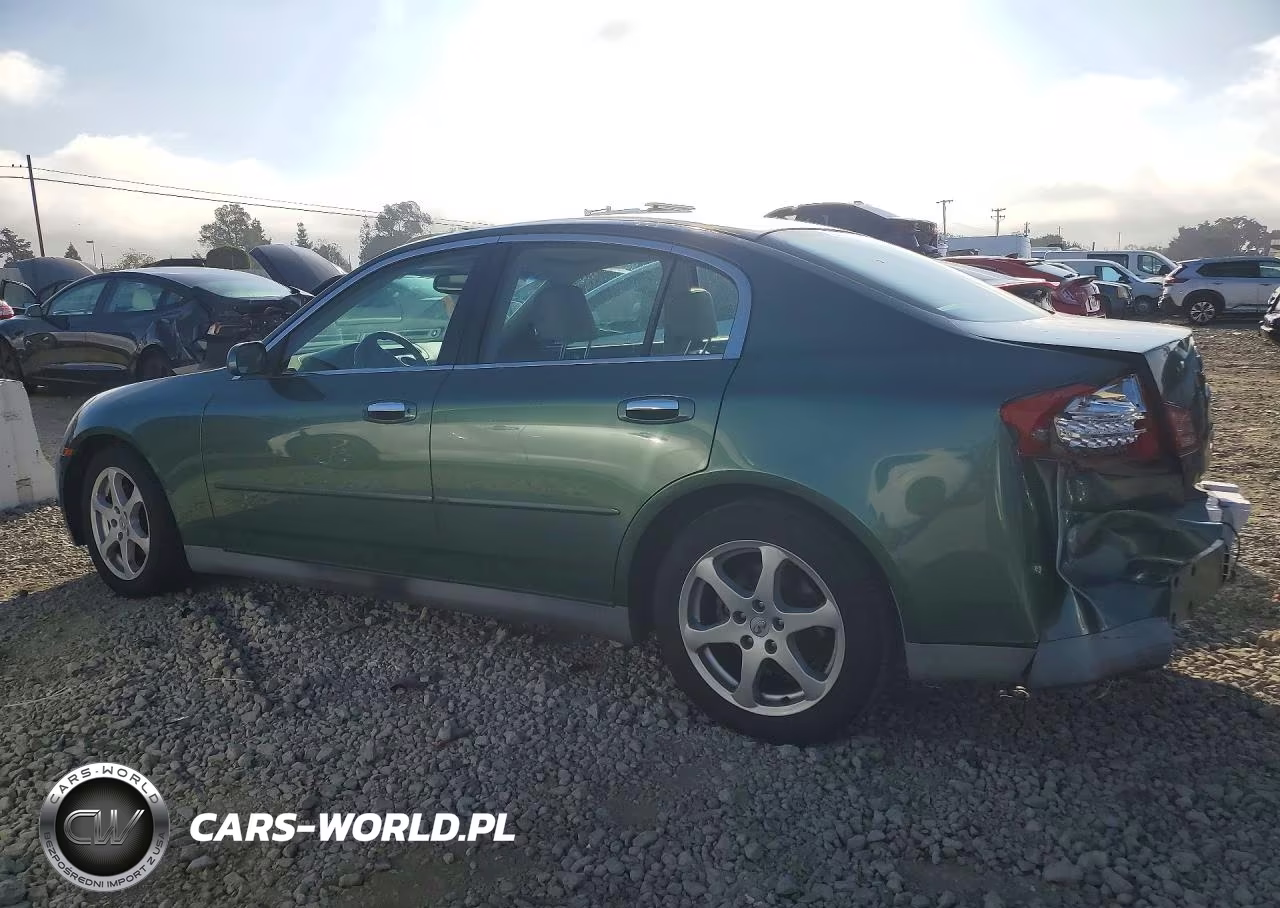 2003 Infiniti G35 Base VIN:JNKCV51E73M004323 - 2