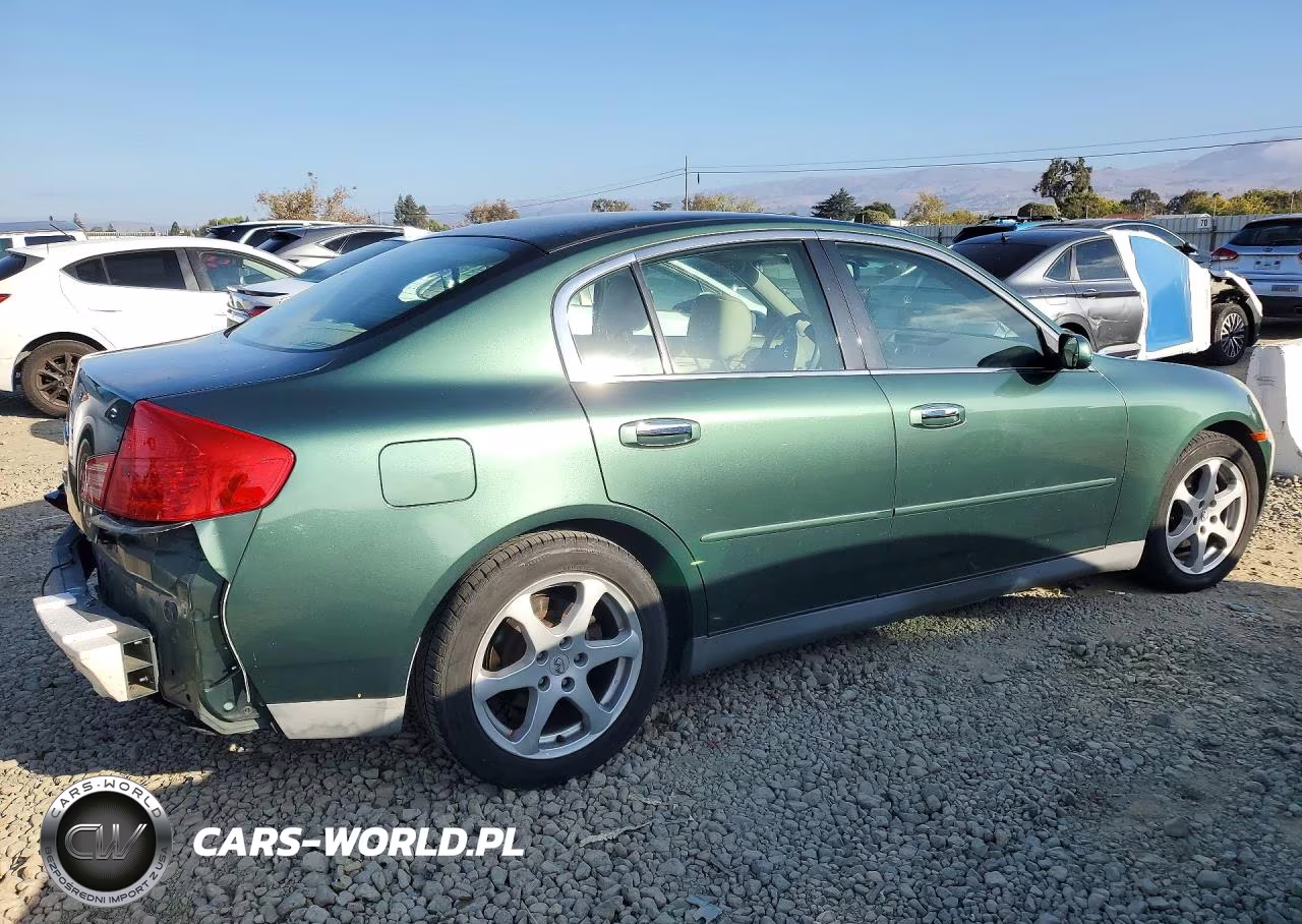 2003 Infiniti G35 Base VIN:JNKCV51E73M004323 - 3