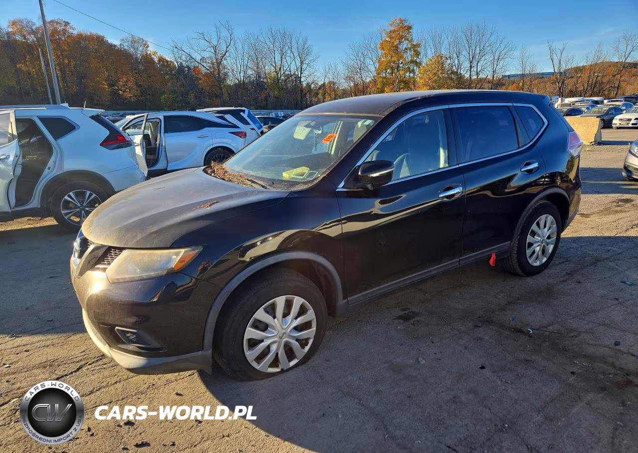 2015 Nissan Rogue S VIN:KNMAT2MV8FP508178 - 1