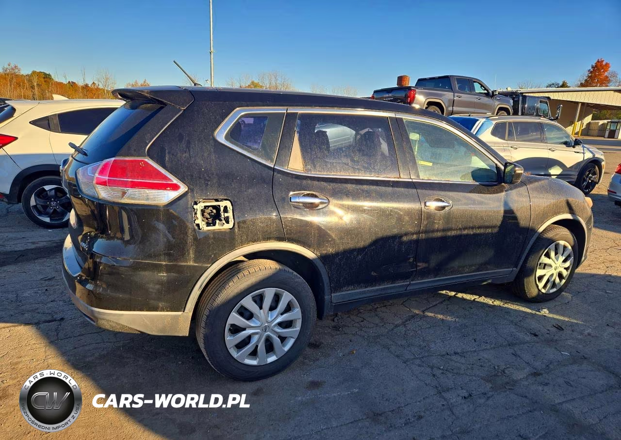 2015 Nissan Rogue S VIN:KNMAT2MV8FP508178 - 3