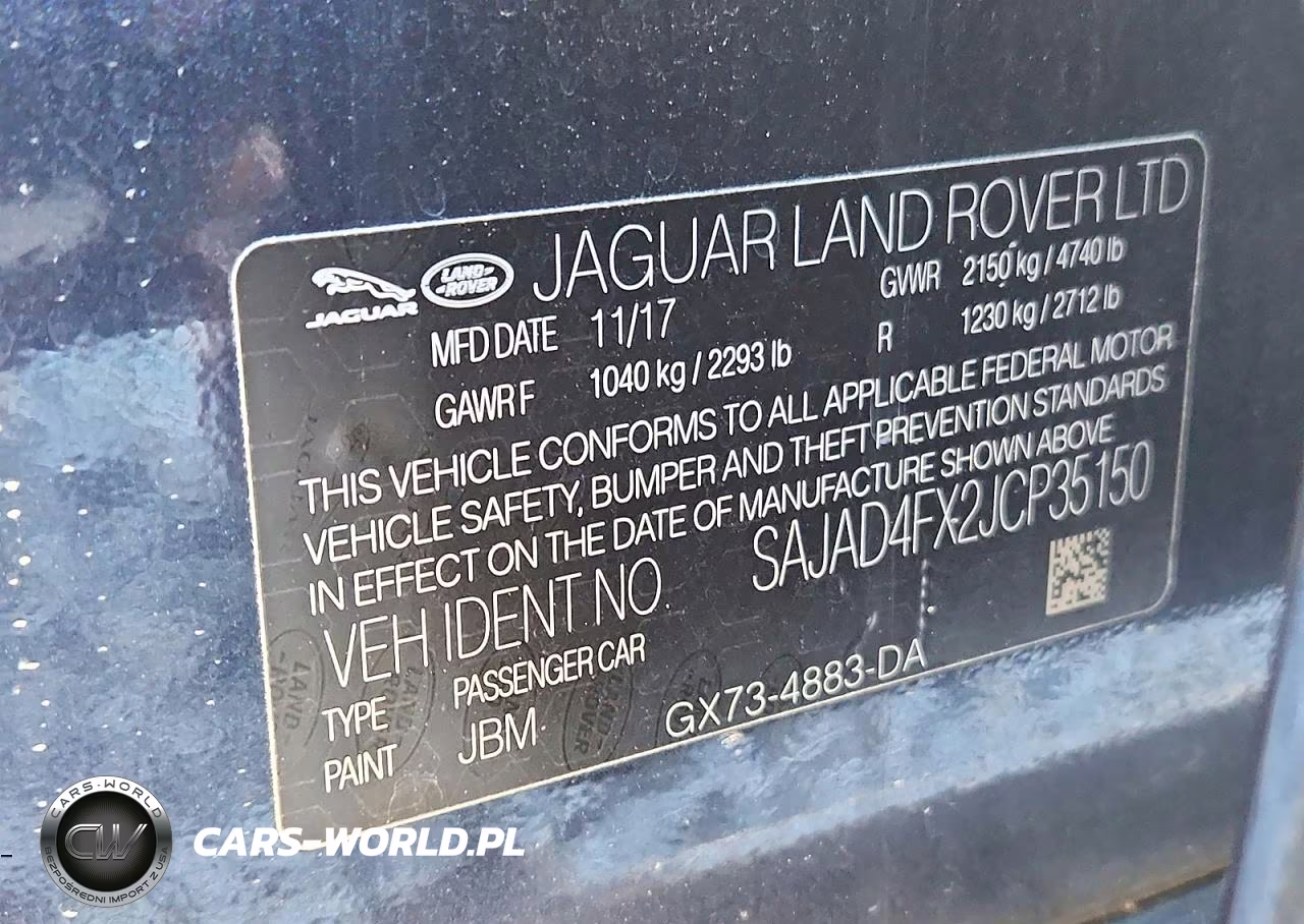 2018 Jaguar Xe Premium VIN:SAJAD4FX2JCP35150 - 12