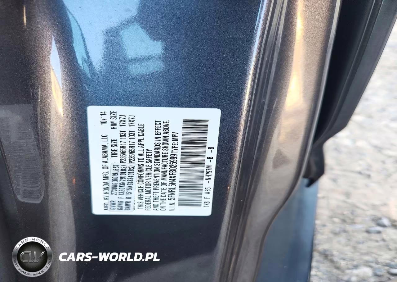 2015 Honda Odyssey Ex VIN:5FNRL5H4XFB025999 - 13