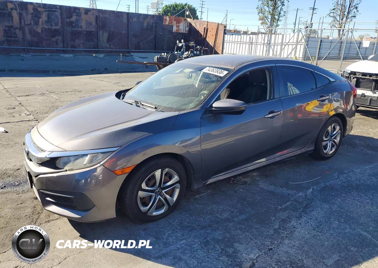 2017 Honda Civic Lx VIN:2HGFC2F5XHH552498 - 1