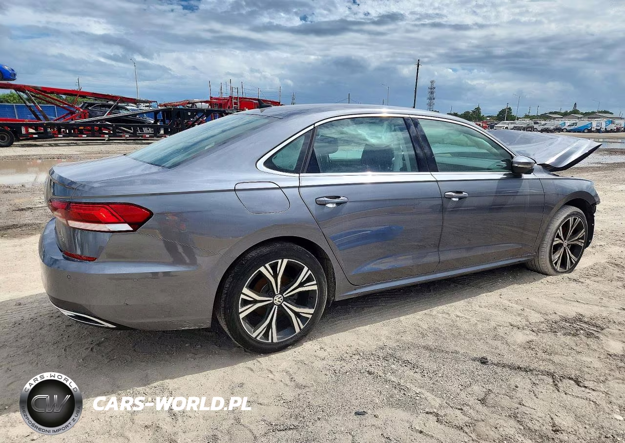2020 Volkswagen Passat Sel VIN:1VWCA7A33LC006239 - 3