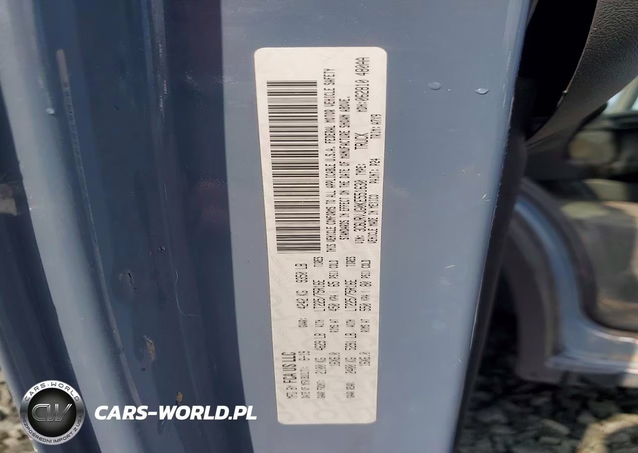 2019 Ram Promaster 3500 Delivery Van VIN:3C6URVJG0KE551630 - 12