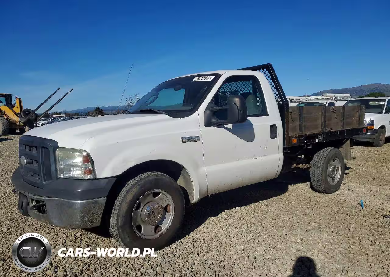 2006 Ford F250 Super Duty Flatbed Truck