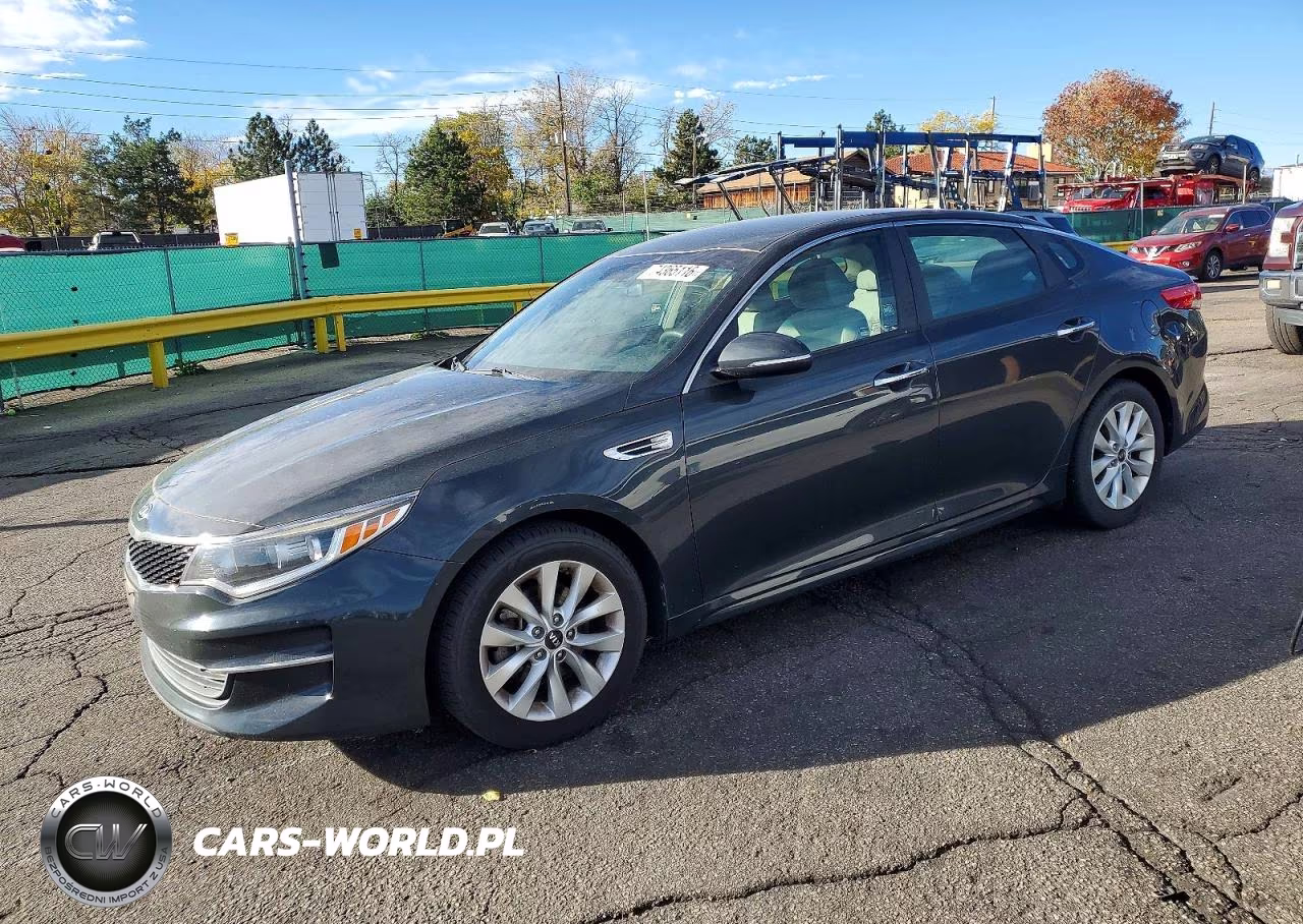 2016 Kia Optima Lx VIN:5XXGT4L33GG020187 - 1