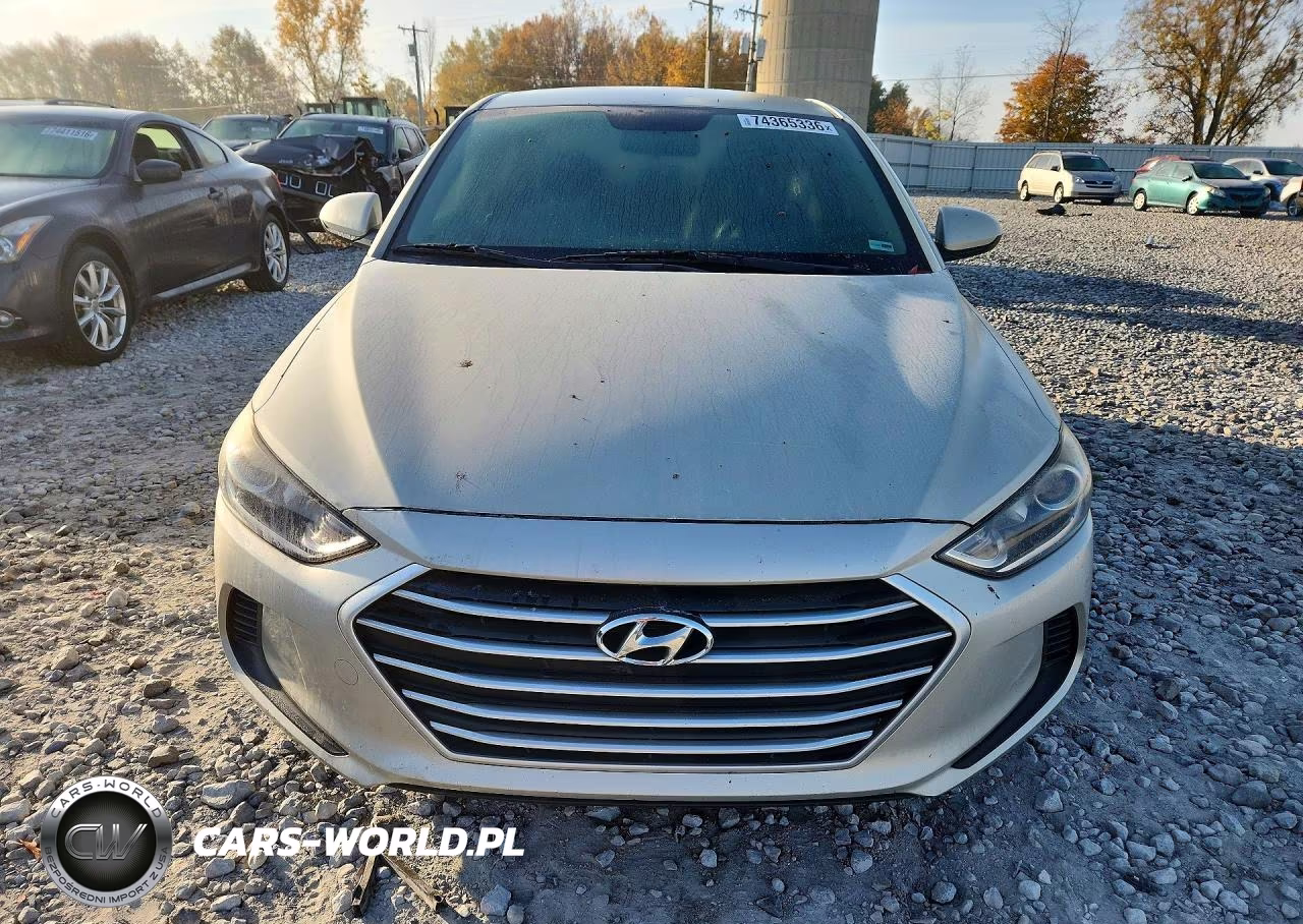 2017 Hyundai Elantra Se VIN:KMHD84LF6HU068224 - 5