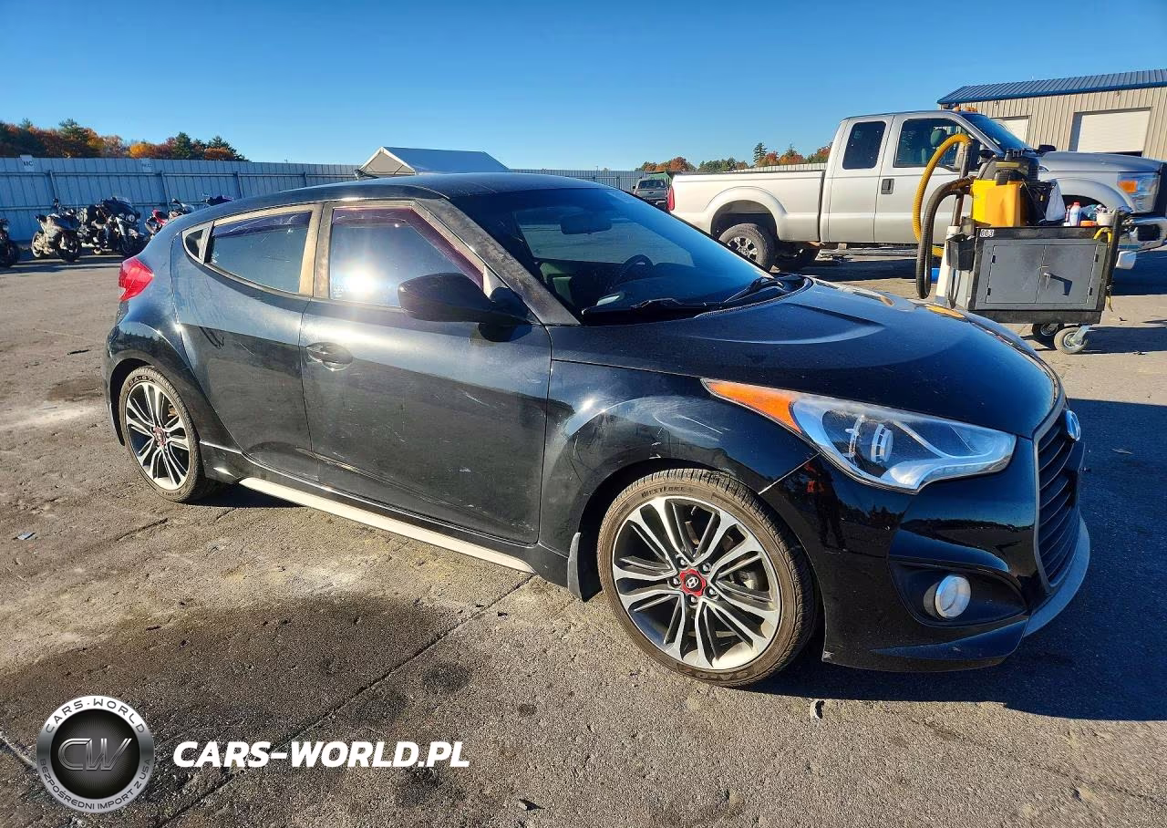 2017 Hyundai Veloster Turbo R-Spec VIN:KMHTC6AEXHU315406 - 4