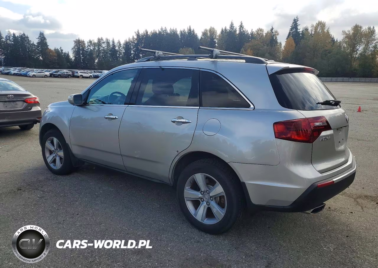 2012 Acura Mdx Technology VIN:2HNYD2H4XCH509873 - 2