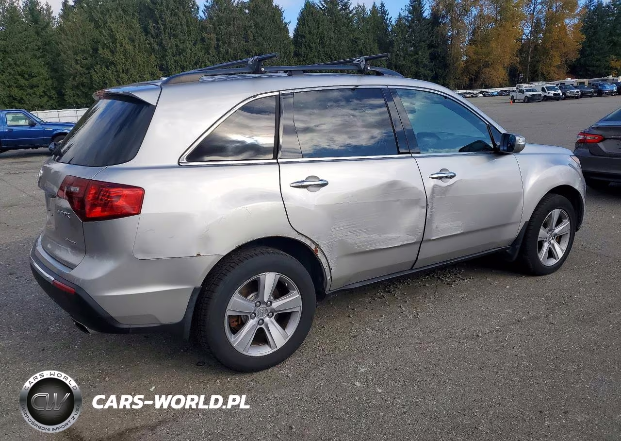 2012 Acura Mdx Technology VIN:2HNYD2H4XCH509873 - 3