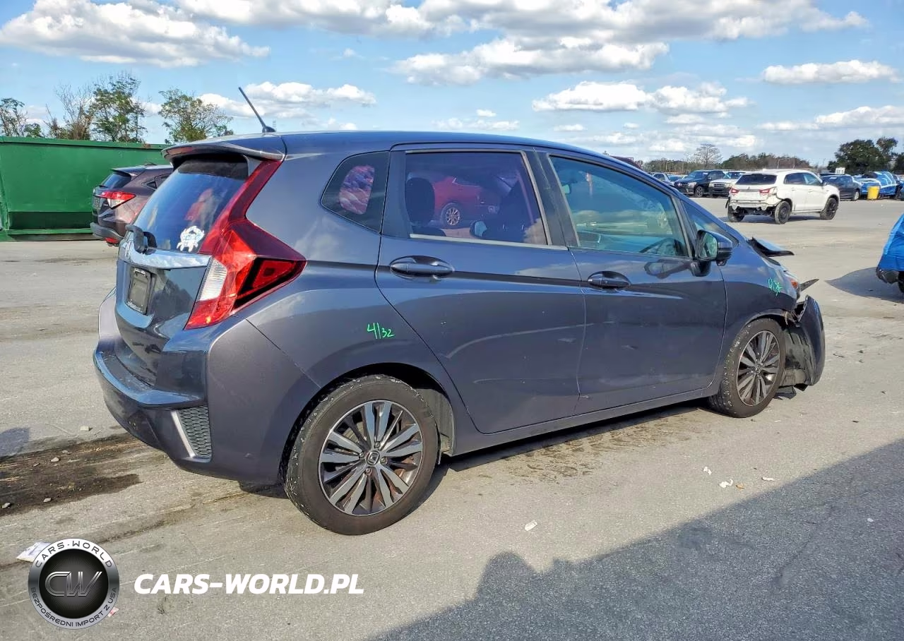 2015 Honda Fit Ex VIN:3HGGK5H87FM741804 - 3