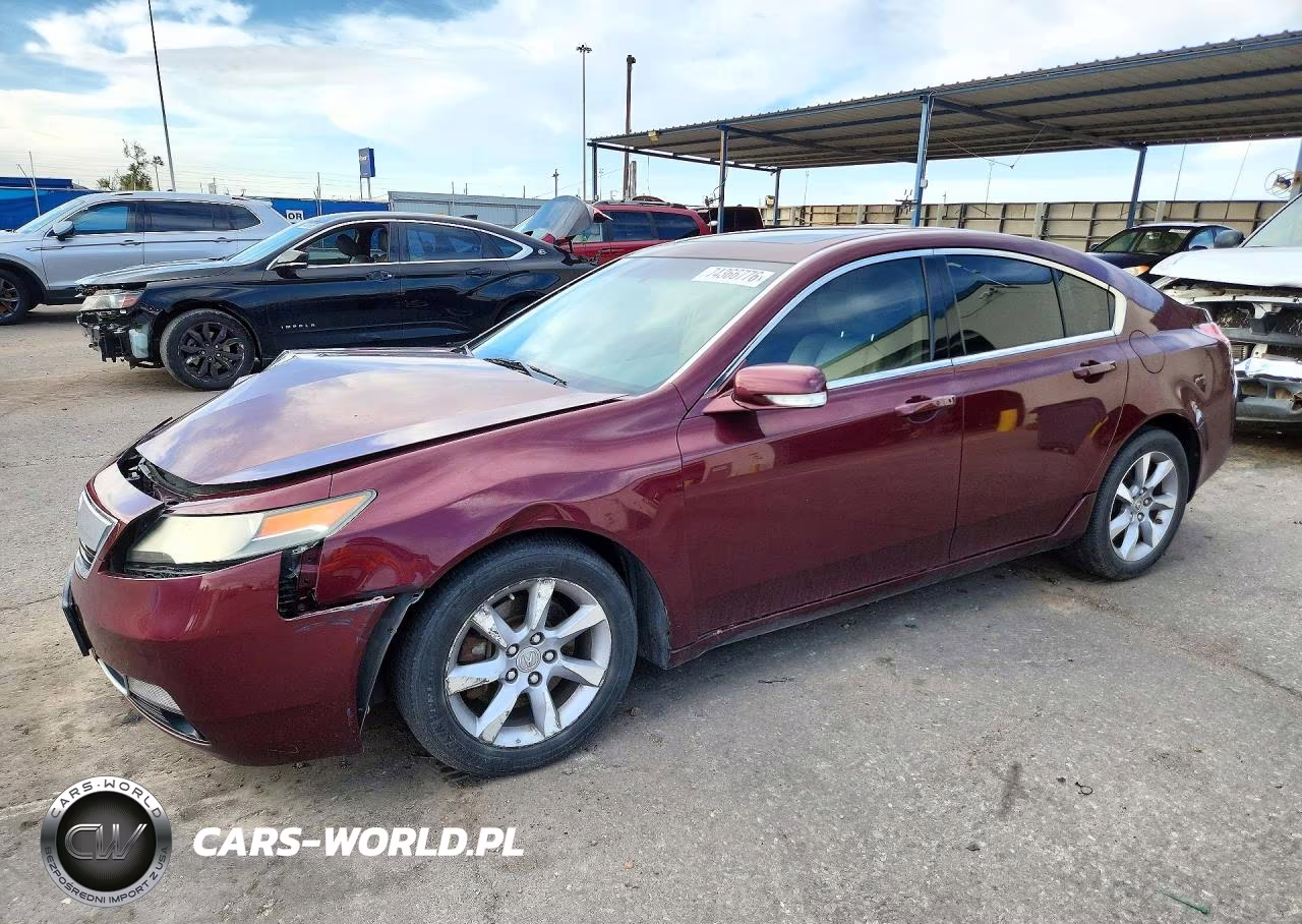 2012 Acura Tl Se VIN:19UUA8F57CA021721 - 1