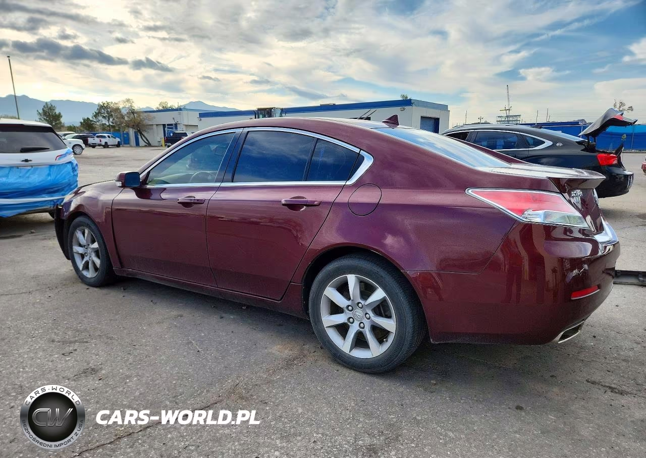 2012 Acura Tl Se VIN:19UUA8F57CA021721 - 2