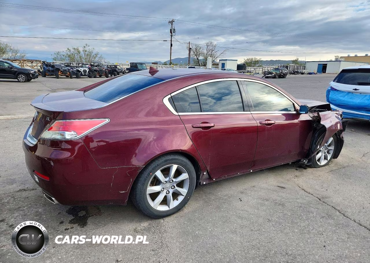 2012 Acura Tl Se VIN:19UUA8F57CA021721 - 3