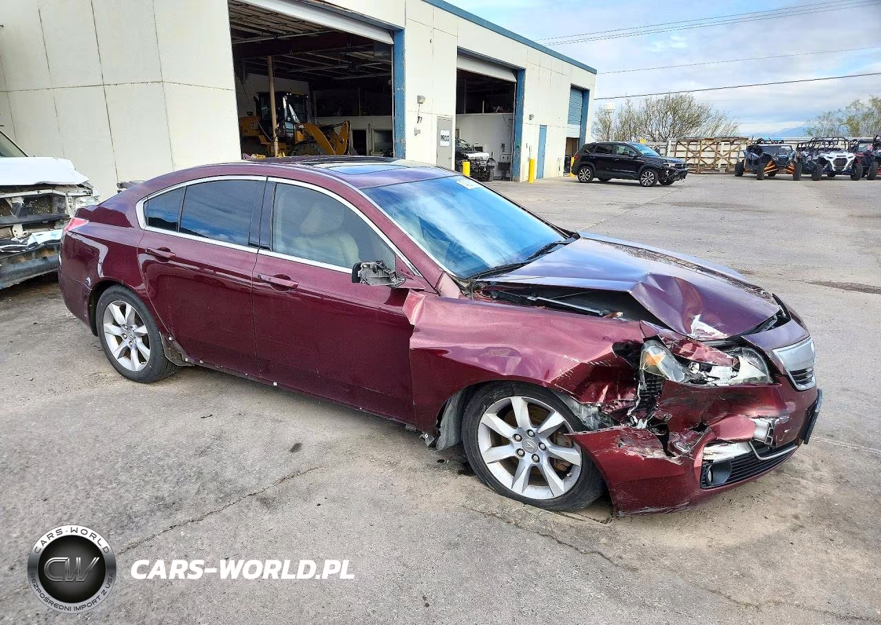 2012 Acura Tl Se VIN:19UUA8F57CA021721 - 4