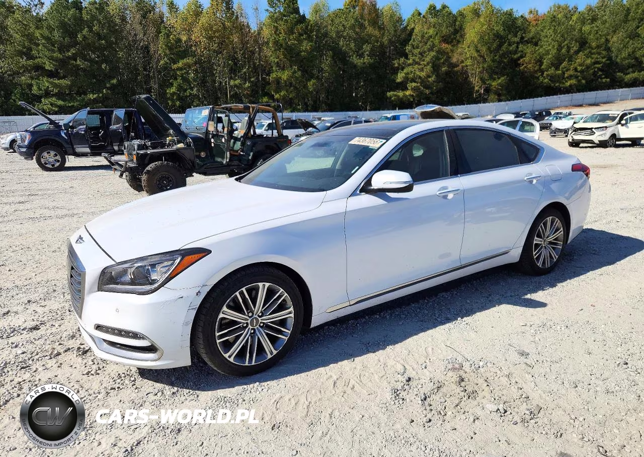2018 Genesis G80 3.8 VIN:KMHGN4JE8JU233700 - 1
